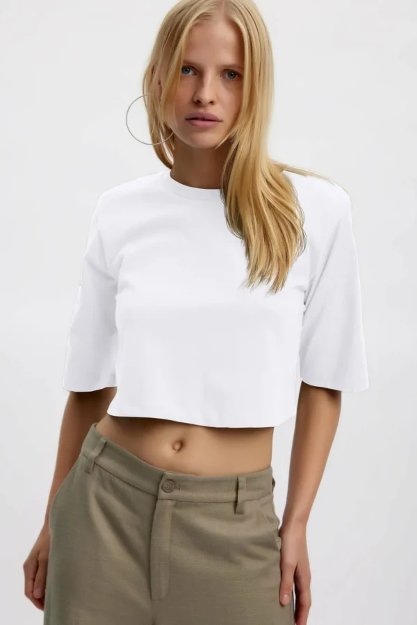 Jorygz Cropped T-Shirt>Gestuz Hot