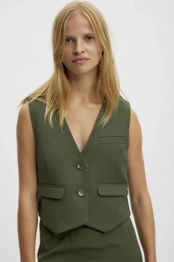 Paulagz Vest>Gestuz Flash Sale
